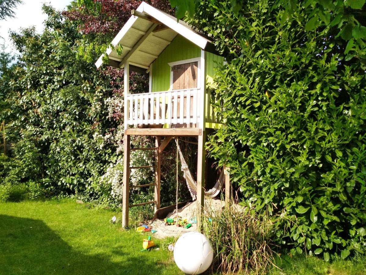 Gaestezimmer Mit Garten In Fischeln Krefeld Eksteriør billede